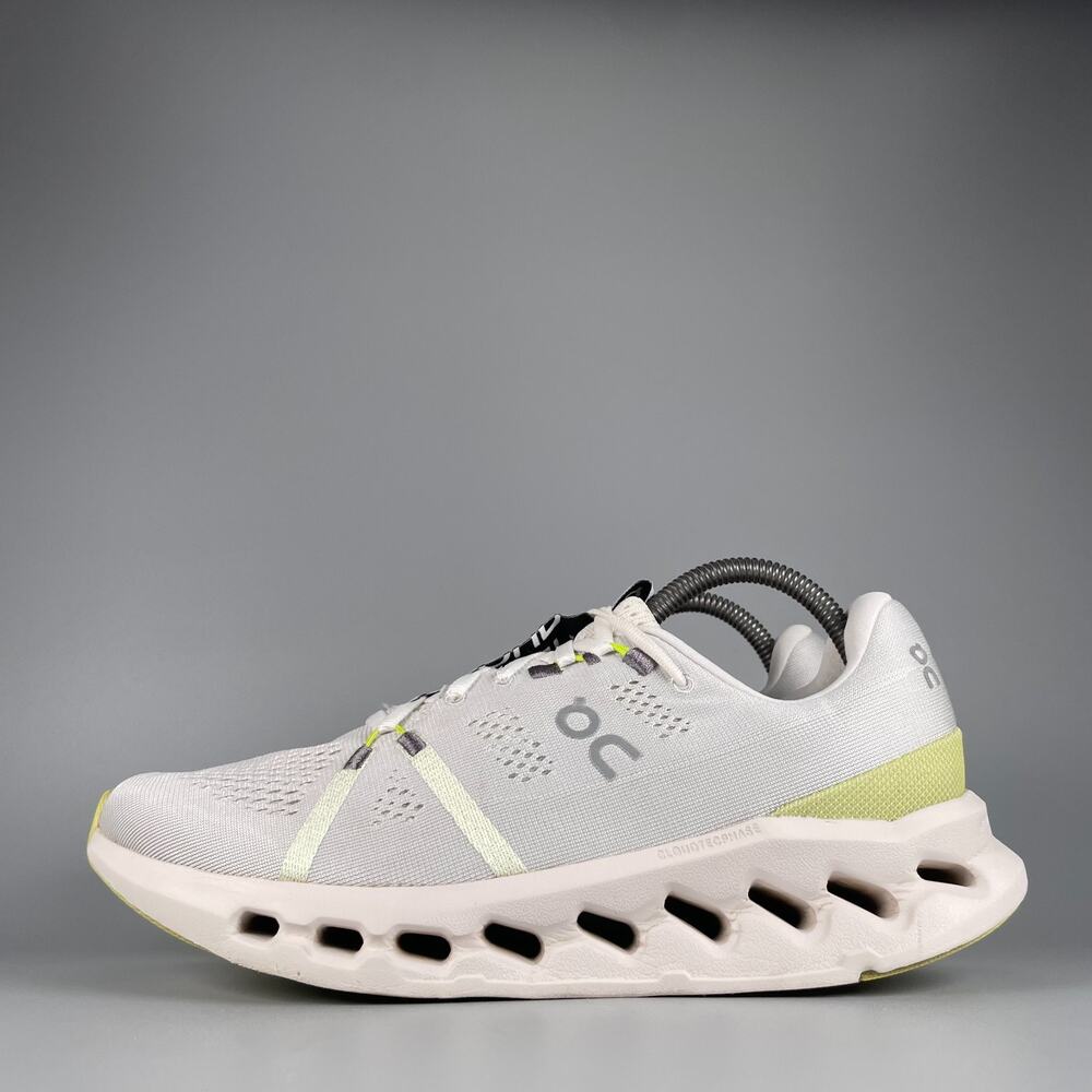 On Cloudsurfer Women's 10 Frost Lima Trail Running Shoes Athletic Sneaker Casual